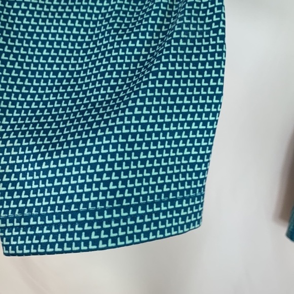 Under Armour Blue Design Athletic Leggings - Picture 5 of 8